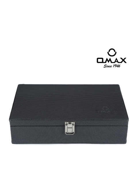 

Omax Unisex Black Solid 9 Slots Watch & Eye Wear Organizer