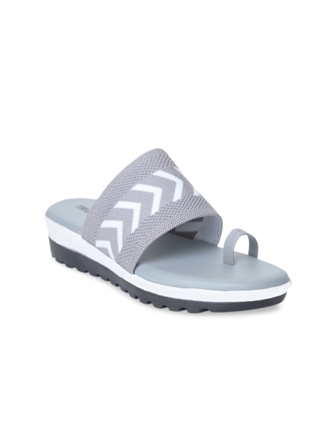 

TRASE Women Grey Woven Design Sandals