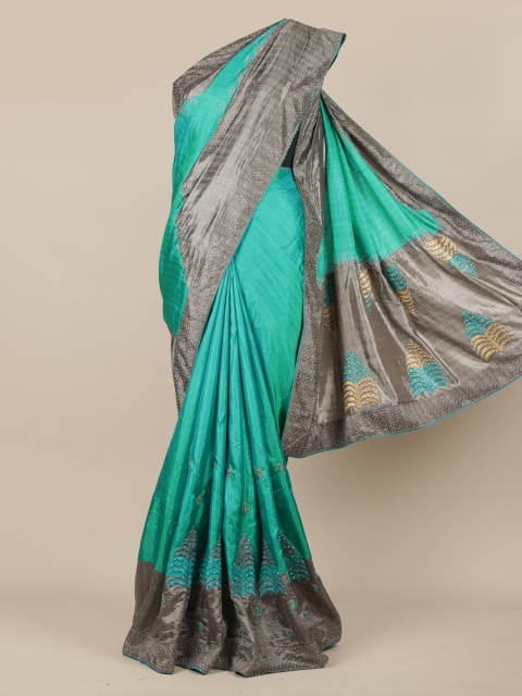 

Pothys Green Woven Design Art Silk Saree