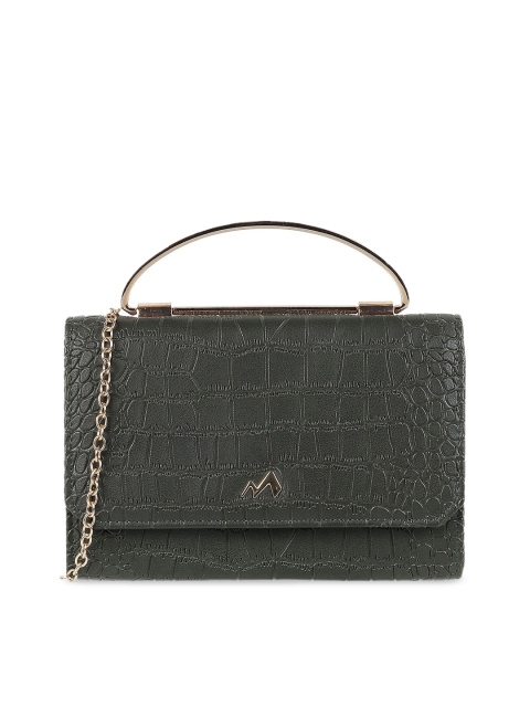

Metro Black Textured Clutch