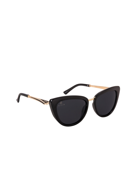 

AISLIN Women Black Lens & Cateye Sunglasses With Uv Protected Lens ES_12947-82-AS-376
