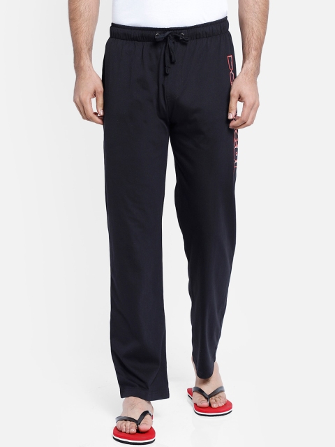 

Free Authority Men Black & Orange Deadpool Print Lounge Pants
