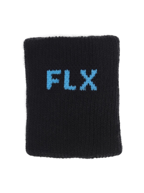 

FLX By Decathlon Men Black Printed Cricket Wrist Band
