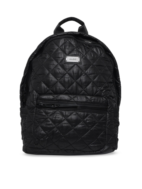 

ALDO Women Black Textured Backpack