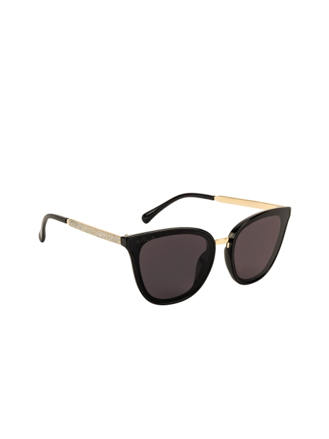 

Aislin Women Black UV Protected Cateye Sunglasses ES_12944-82-AS-1093