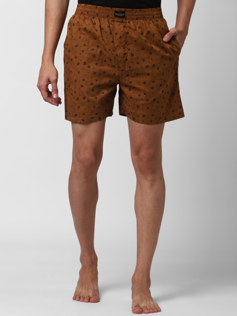 

Peter England Men Brown & Black Printed Boxers PEBSWRGBT01378