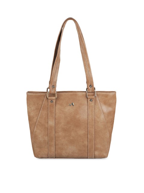 

Metro Brown Textured Shoulder Bag