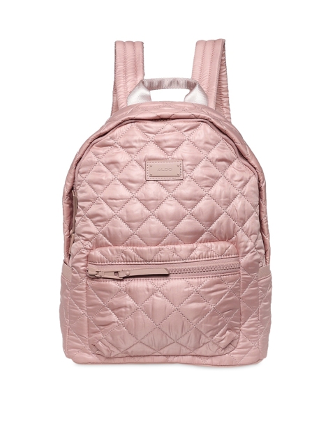 

Aldo Women Pink Textured Backpack