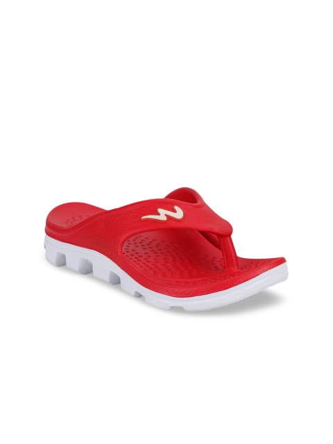 

Campus Women Red Solid Thong Flip-Flops