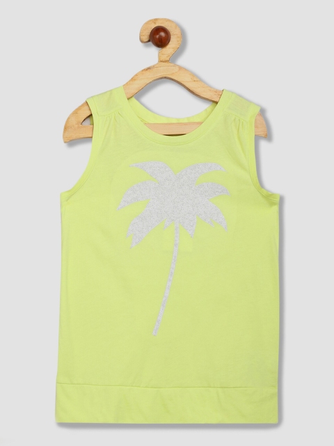 

Gap Lime Green Embellished Tank Top