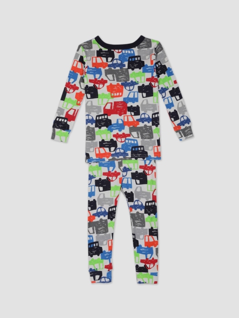 

GAP Boys Multi-Coloured Colourful Car Sleep Set