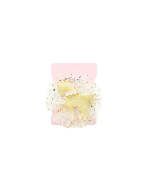 

Stoln White Lace Alligator Hair Clip