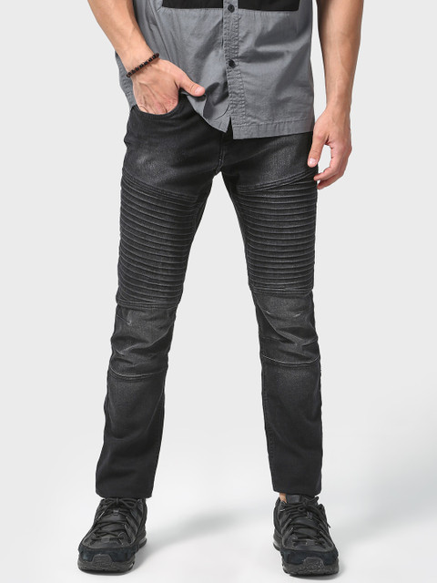 

Blue Saint Men Black Skinny Fit Jeans