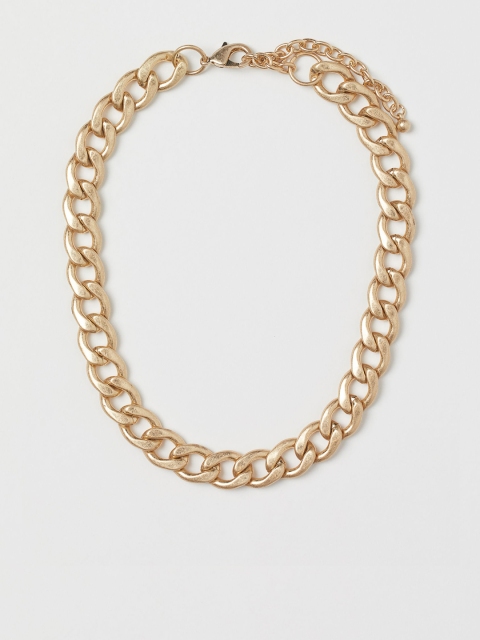 

H&M Women Gold Short Necklace