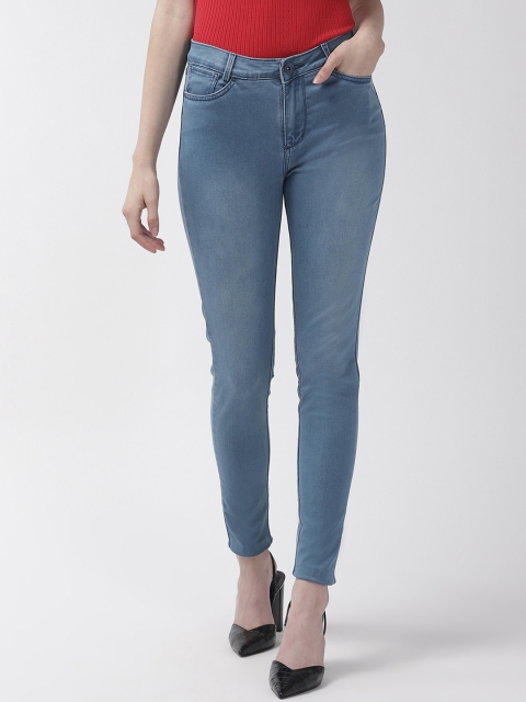 

Xpose Women Navy Blue Skinny Fit Jeans