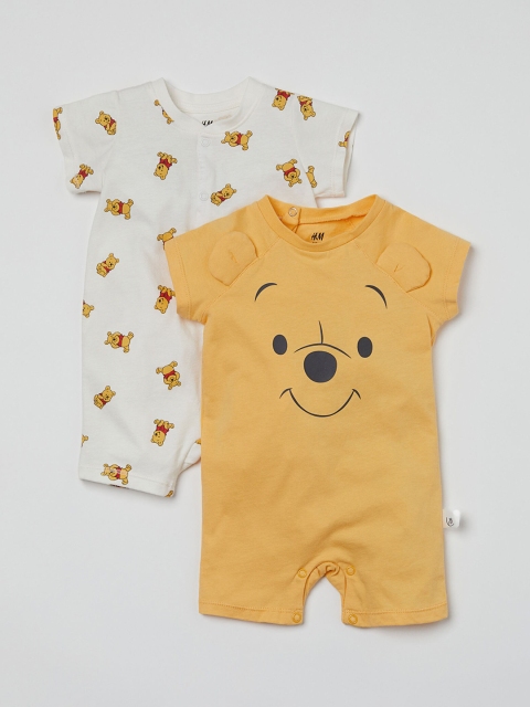 

H&M Kids Unisex 2-pack cotton pyjamas, White