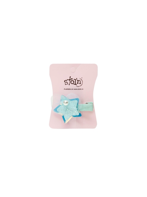 

Stoln Sea Green Beaded Tic Tac Hair Clip