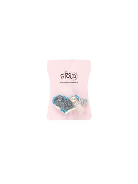 

Stoln Blue Embellished Tic Tac Hair Clip