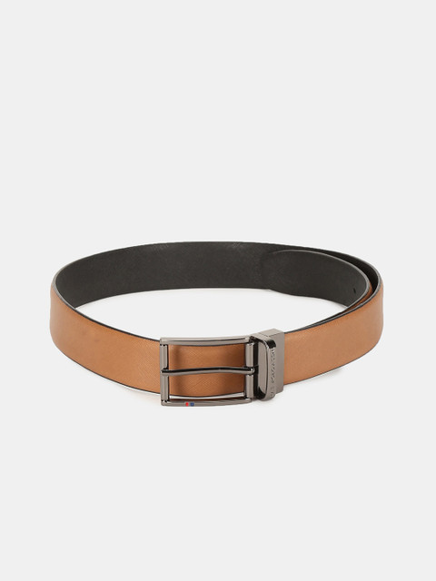 

U.S. Polo Assn. Men Tan & Black Textured Belt