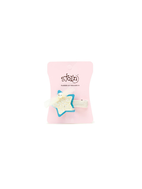 

Stoln Cream-Coloured Embellished Alligator Hair Clip