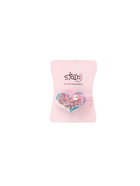 

Stoln Pink Embellished Tic Tac Hair Clip