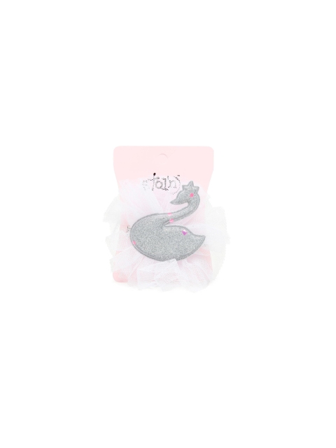 

Stoln White Embellished Alligator Hair Clip
