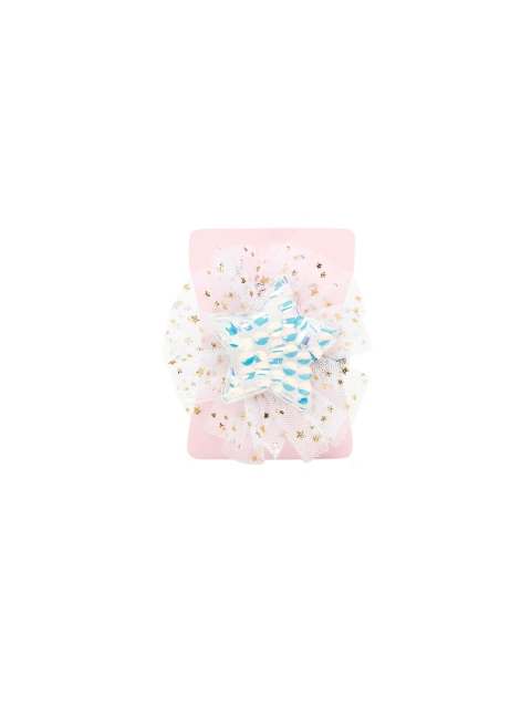 

Stoln White Lace Alligator Hair Clip