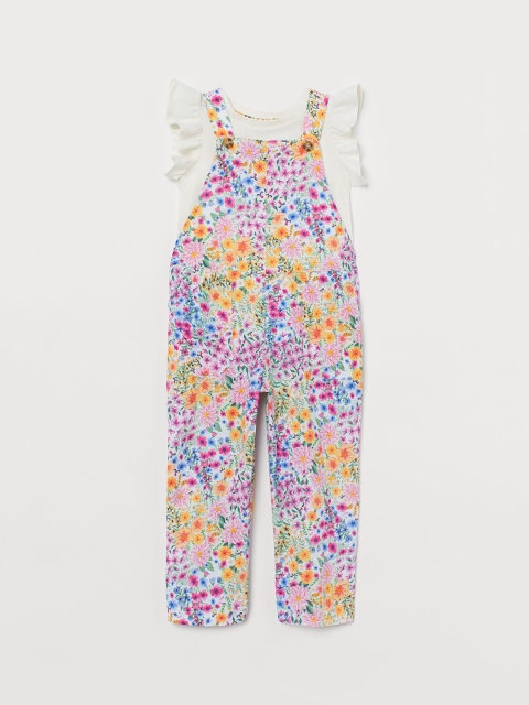 

Angela McKay x H&M Girls Multicolored 2-piece Sustainable Cotton Set, Multi