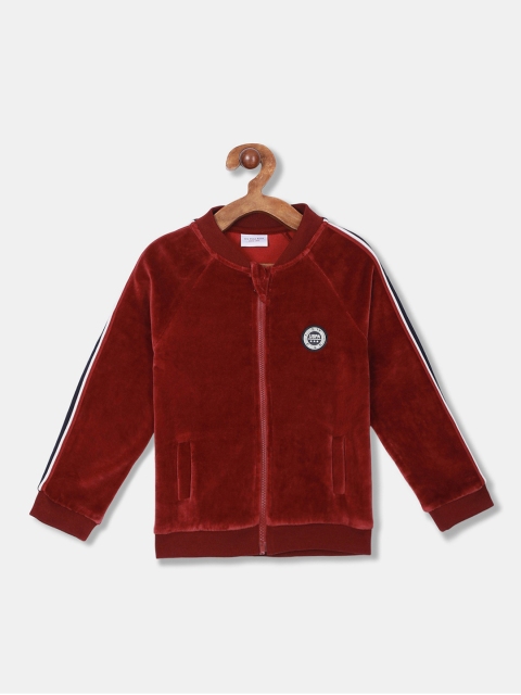 

U.S. Polo Assn. Kids Boys Red Solid Sweatshirt