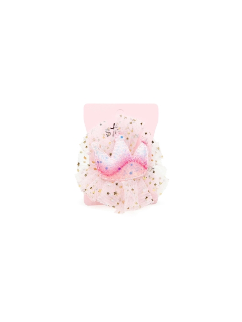 

Stoln Pink Embellished Tic Tac Hair Clip