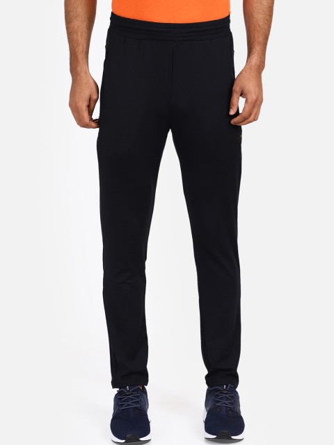 

hummel Men Black Solid Track Pants