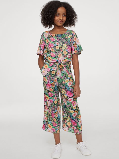 

H&M Floral viscose Sustainable jumpsuit, Multi