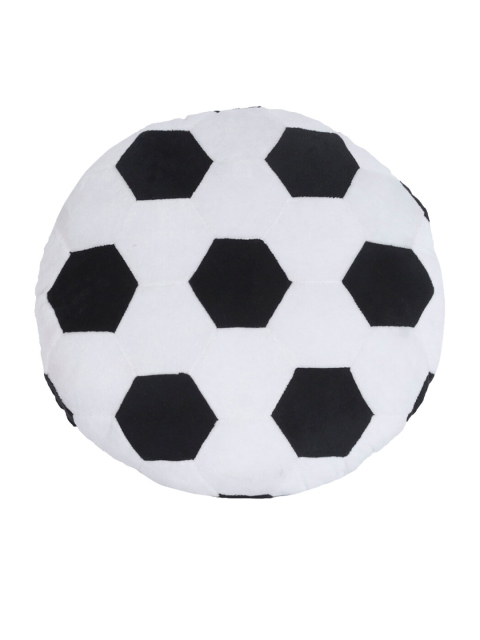 

Ultra Kids White & Black Fluffy Soccer Football Pillow Cushion Soft Toy