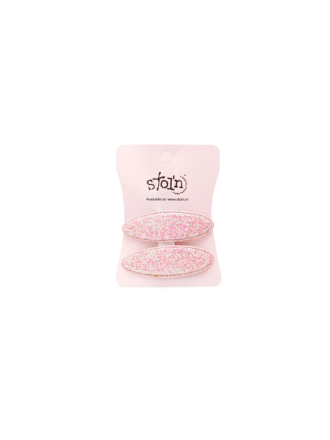 

Stoln Pink Embellished Tic Tac Hair Clip