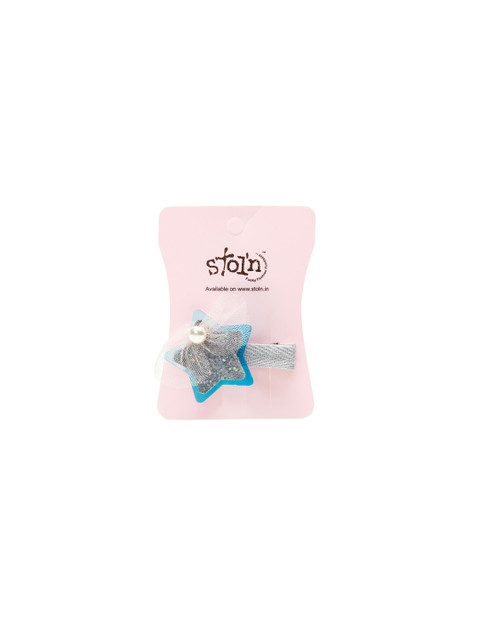 

Stoln Blue Embellished Tic Tac Hair Clip