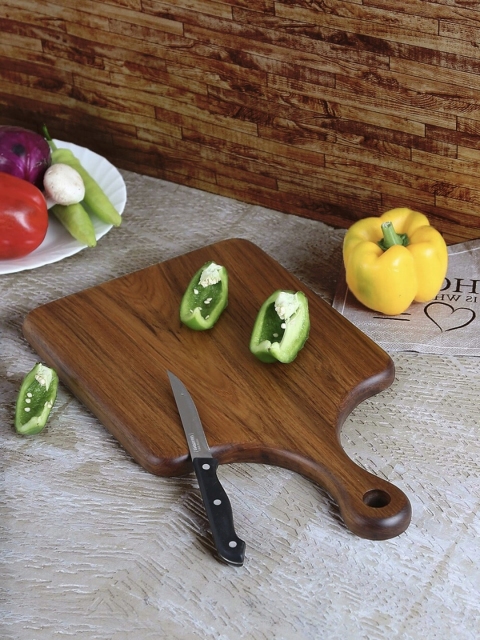 

REYIN Brown Wooden Classic Chopping Board