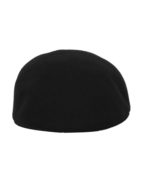 

FabSeasons Unisex Black Solid Ascot Cap