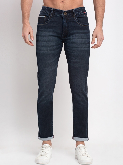 

Rodamo Men Blue Slim Fit Mid-Rise Clean Look Jeans