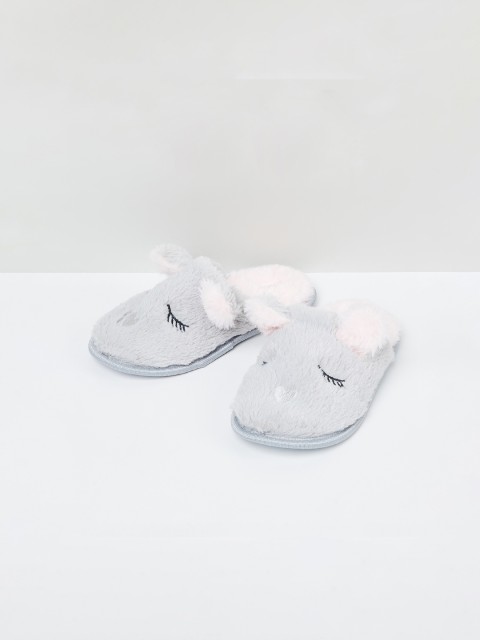

max Girls Grey Comfort Sandals