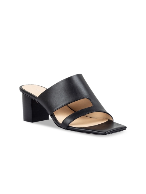 

Vanilla Moon Women Black Solid Block Heels