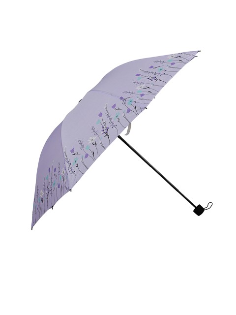 

LOOM LEGACY Mauve Floral Printed 3-Fold Umbrella