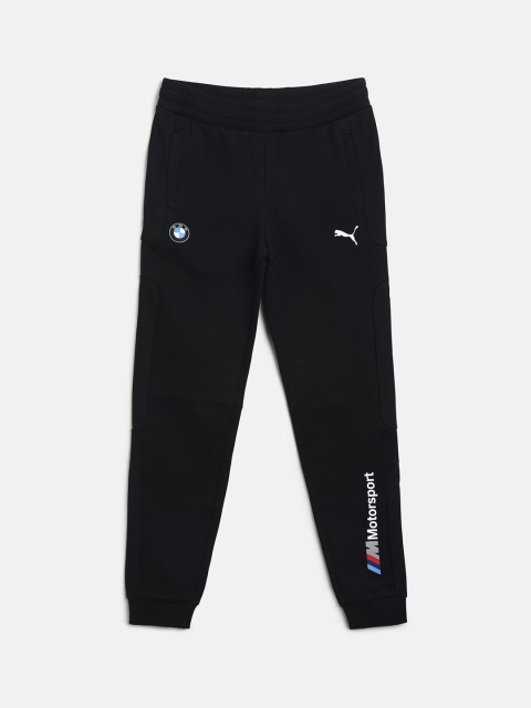 

PUMA Motorsport Kids Black Solid Slim-Fit Joggers