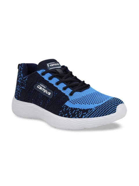 

Campus Men Navy Blue Mesh Running Shoes
