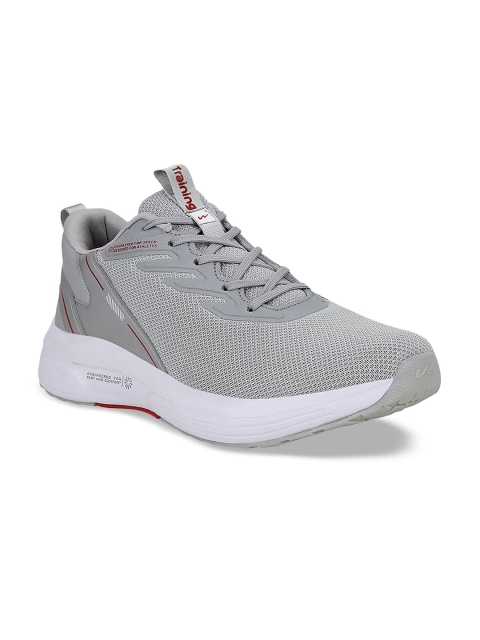 

Campus Men Grey Mesh Running Shoes