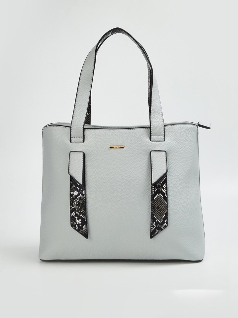 

Ginger by Lifestyle Grey Textured Shoulder Bag
