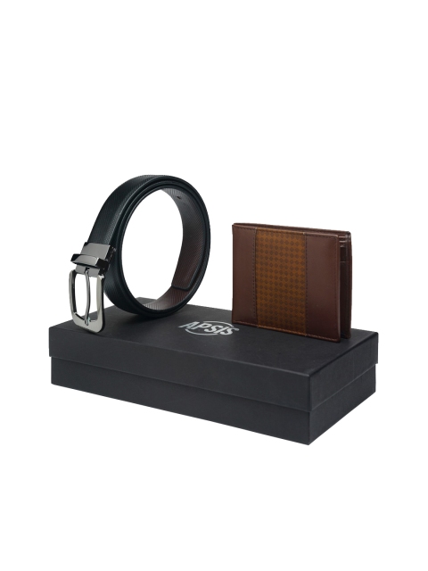 

Apsis Men Accessory Gift Set, Brown