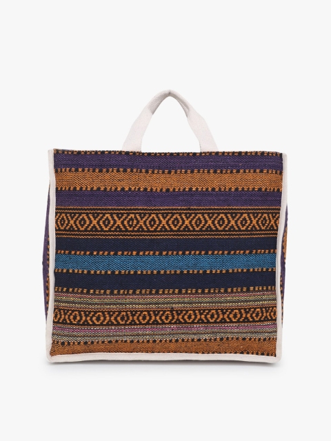 

Anekaant Women Multicoloured Self Design Tote Bag, Multi