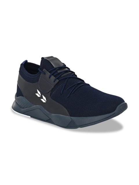 

Crew STREET Men Navy Blue Mesh Training or Gym Non-Marking Shoes