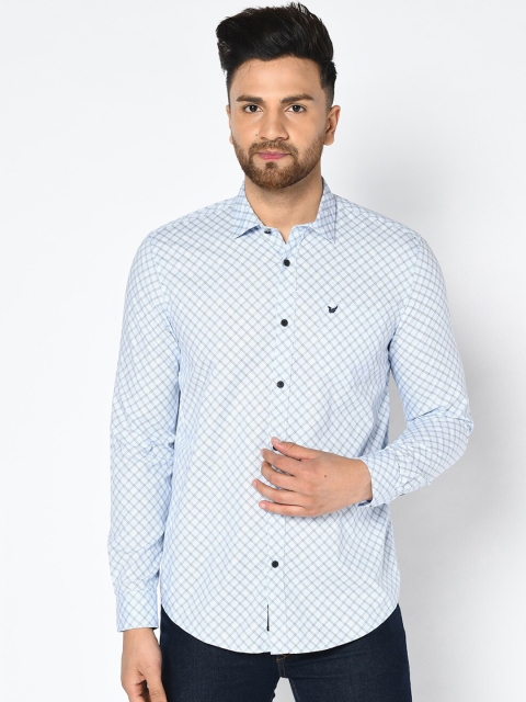

Blackberrys Men Blue Slim Fit Printed Casual Shirt