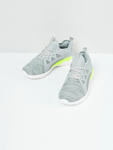 

Max Boys Grey Perforated Casual Sneakers